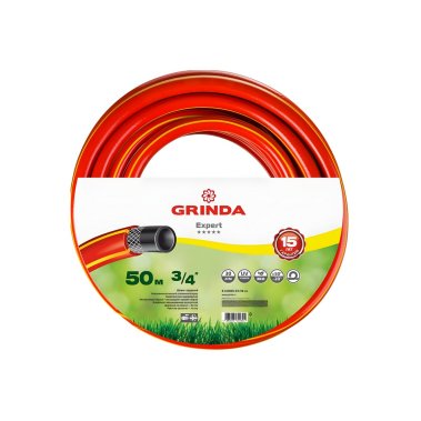 фото Шланг 3/4'' 50 м (30 атм., армированный, 3-х слойный) GRINDA PROLine Expert 3 8-429005-3/4-50_z02