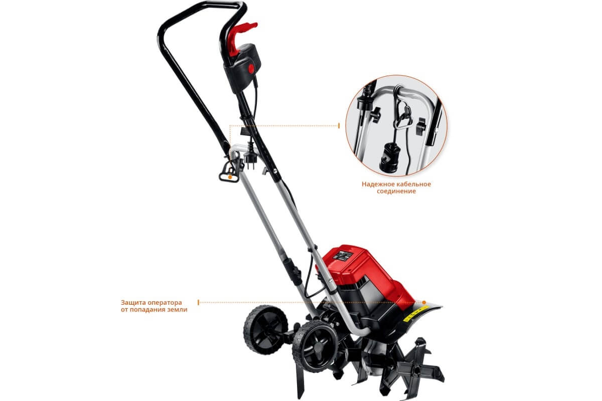 фото Культиватор электрический ЗУБР ККД-1800