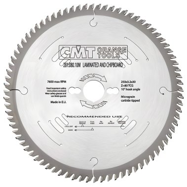 фото Диск пильный 250 x 3.2 х 30 мм 80T (дерево) CMT 281.080.10M