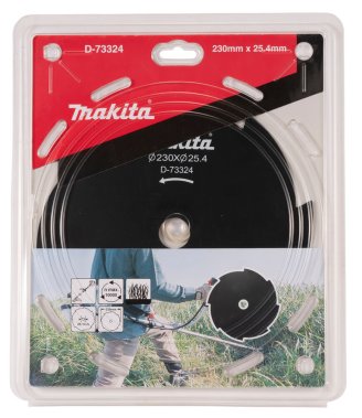 фото Нож для травы 230 х 25,4 мм 8T MAKITA D-73324