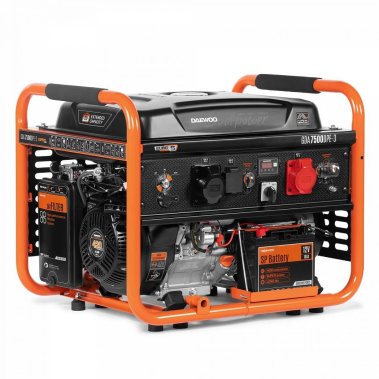 фото Генератор бензиновый DAEWOO GDA 7500 DPE-3