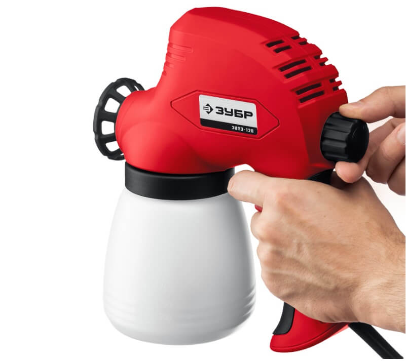 фото Краскопульт ЗУБР ЗКПЭ-120