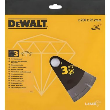 фото Диск алмазный 230 х 2.8 х 22.2 мм (гранит/железобетон) DeWalt DT3766