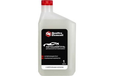 фото Шампунь бесконтактный, 1 л "Нейтральный запах", активная пена QUATTRO ELEMENTI 796-566