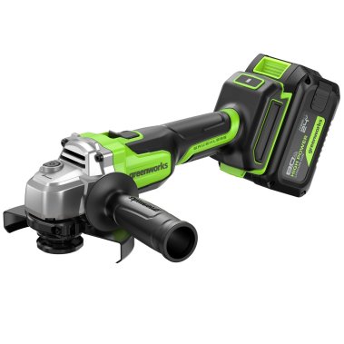 фото Шлифмашина угловая аккумуляторная GREENWORKS AG590 3201007CUH