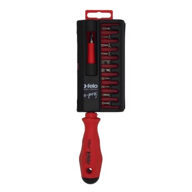 фото Отвертка диэлектрическая с набором бит FELO 02091206