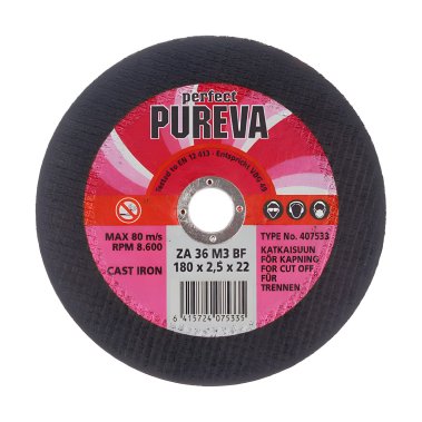 фото Диск отрезной 125 х 2.5 х 22.2 мм (чугун) PUREVA 407333