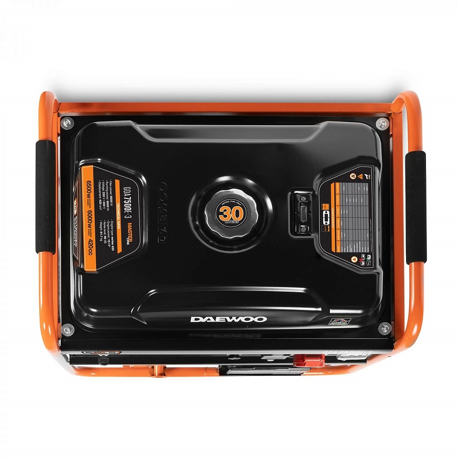 фото Генератор бензиновый DAEWOO GDA 7500E-3