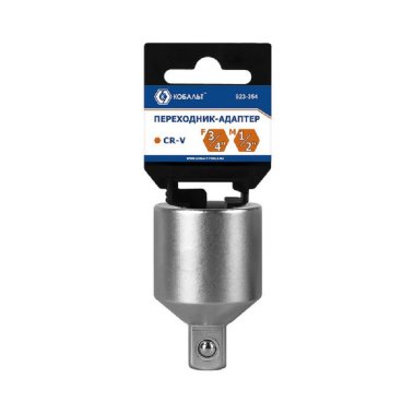 фото Переходник-адаптер КОБАЛЬТ 3/4"F x 1/2"M, CR-V, подвес (923-354)