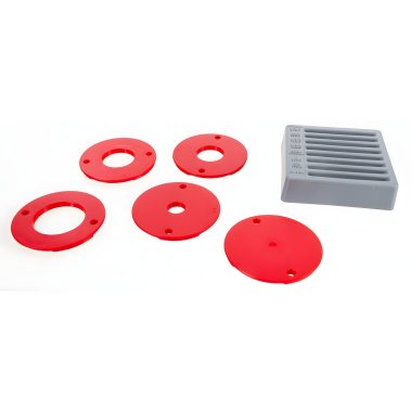 фото Набор из 5-ти колец для крепёжной пластины электрофрезера (PRS3034, PRS3036, PRS3038) KREG PRS3050