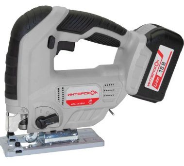 фото Лобзик аккумуляторный ИНТЕРСКОЛ МПА-65/18Л2 АПИ (2 АКБ х 2.0 Ah, ЗУ, кейс)