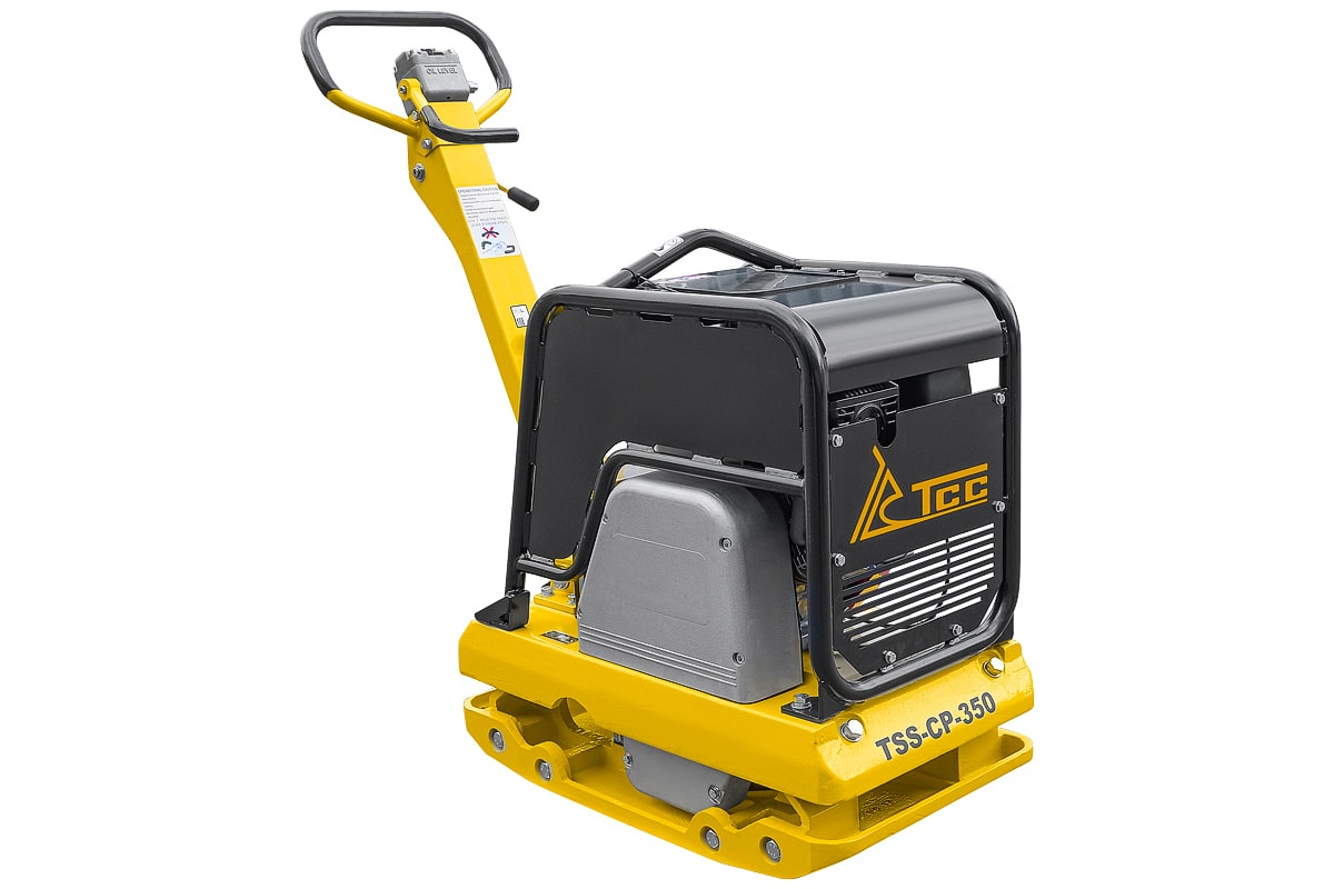 фото Виброплита реверсивная TSS-CP-350 (гидравлический привод, электростарт, АКБ)