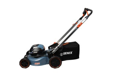 фото Газонокосилка аккумуляторная самоходная SENIX LSSX2-H-EU, 2X2 40V, 46см, 2акб, 1зу