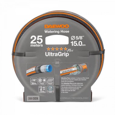 фото Шланг UltraGrip 25 м, 5/8'' (15 мм) DWH 5124 DAEWOO