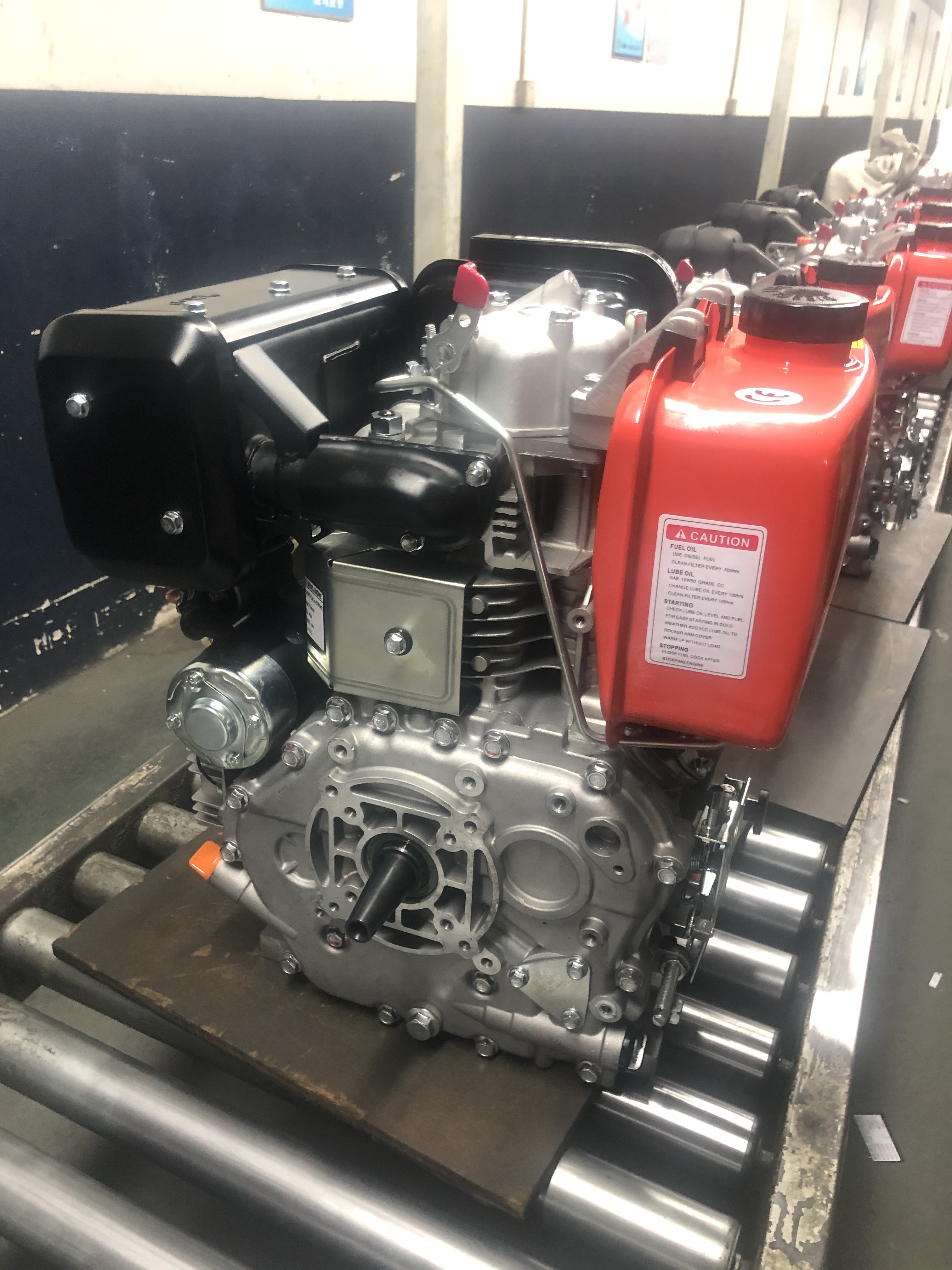 фото Двигатель дизельный KM186FA/E/Engine