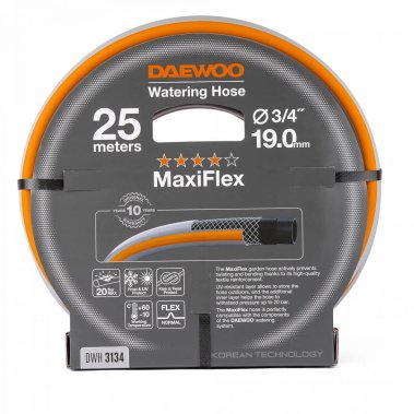 фото Шланг MaxiFlex 25 м, 3/4'' (19 мм) DWH 3134 DAEWOO