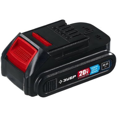 фото Батарея аккумуляторная ЗУБР Профессионал ST7-20-2 (20 В, 2,0 Ач, тип T7, Li-Ion)