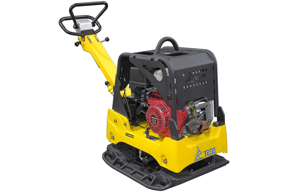 фото Виброплита реверсивная TSS-CP-320 (гидравлический привод, электростарт, АКБ)