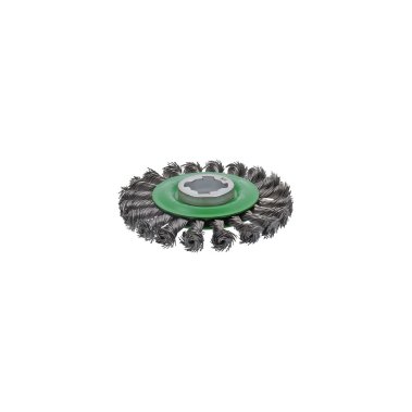 фото Щетка дисковая 115 мм X-LOCK (для УШМ, витая нерж.) BOSCH 2608620733