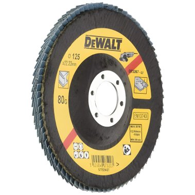 фото Круг лепестковый 125 х 22.2 мм, 80G, тип 29 Extreme DeWalt DT3267-QZ
