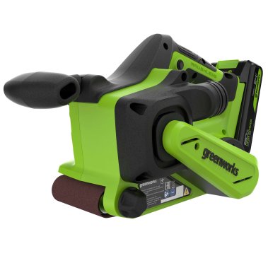 фото Шлифмашина ленточная аккумуляторная GREENWORKS G24BS 3100607CUA
