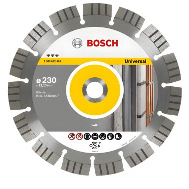 фото Диск алмазный 115 х 22.2 мм Best for Universal BOSCH 2608602661
