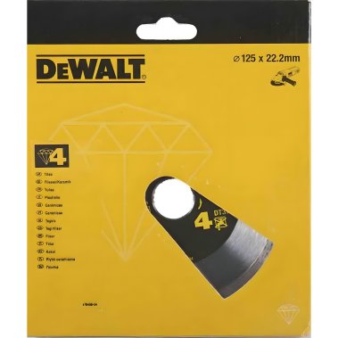 фото Диск алмазный 125 х 1.6 х 22.2 мм (керамическая плитка) DeWalt DT3736