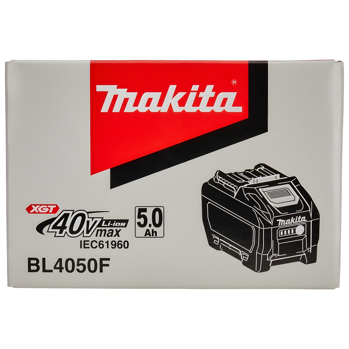 фото Аккумулятор MAKITA XGT BL4050F (40V, 5.0Аh, полиэт. пакет) 632R45-4