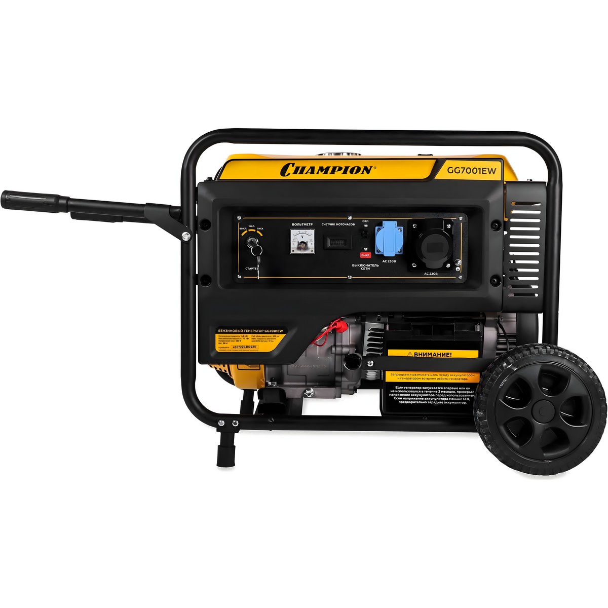 фото Генератор бензиновый CHAMPION GG7001EW