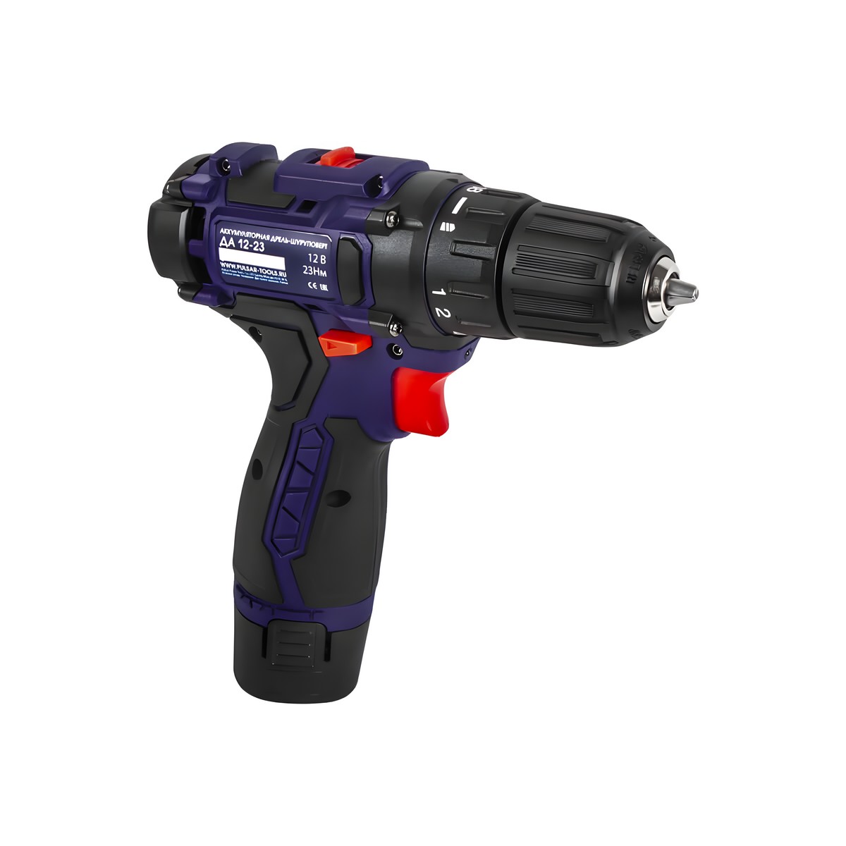 фото Дрель аккумуляторная ПУЛЬСАР ДА 12-23 916-936