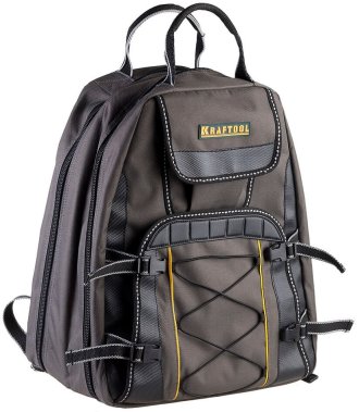 фото Рюкзак для инструментов KRAFTOOL 430х360х230 мм (49 карманов, 2 внутр. отделения) 38745