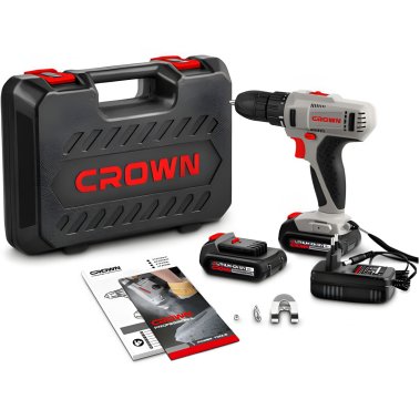 фото Дрель аккумуляторная CROWN CT21052LH-1.5 ВМС