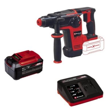 фото Перфоратор аккумуляторный Einhell PXC TP-HD 18/26 Li BL (1 акк.*5,2 А/ч) 4514265SET