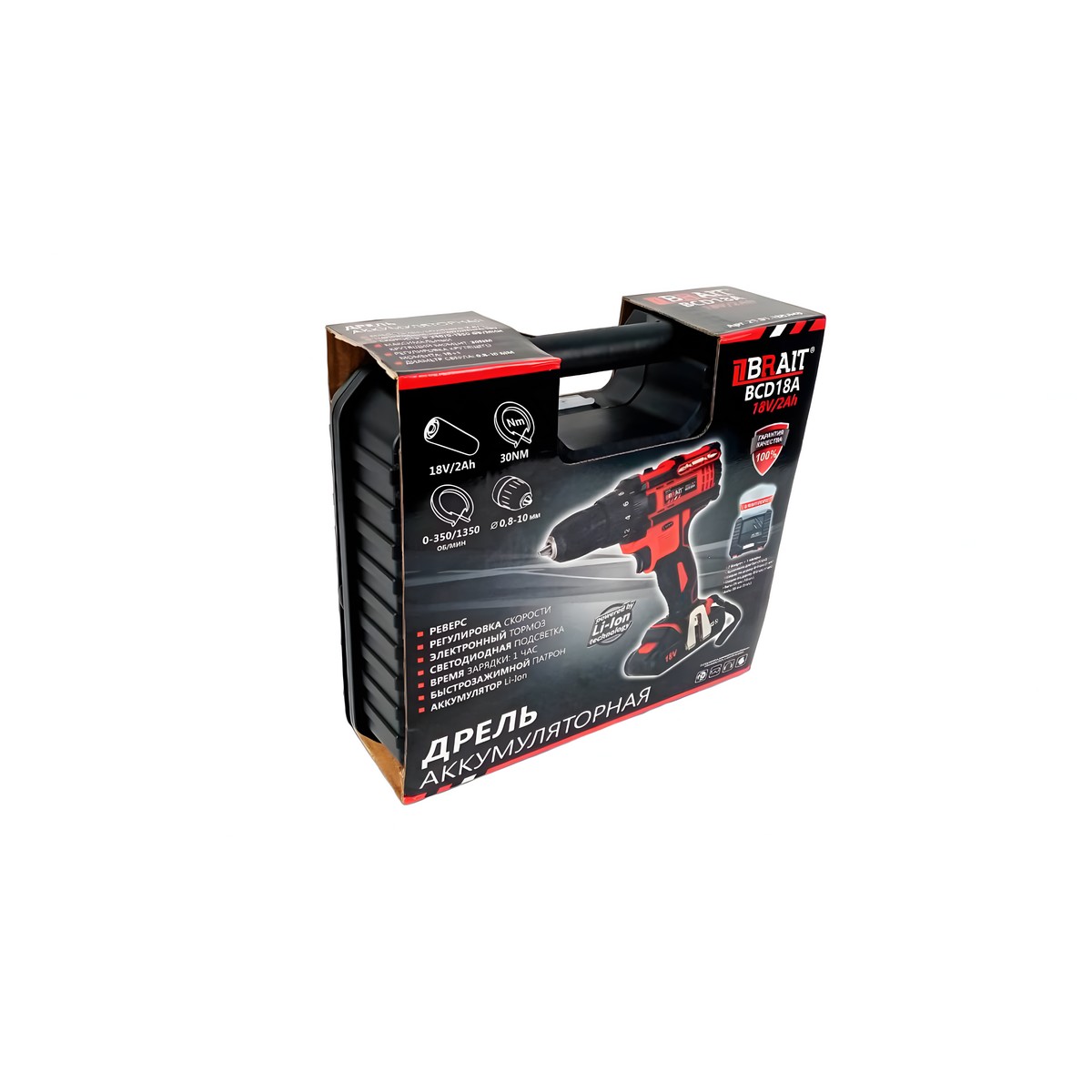 фото Дрель аккумуляторная BRAIT BCD18А