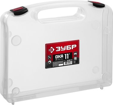 фото Кейс-органайзер 280 х 220 х 50 мм (11'') ЗУБР ОКА-11 38102-11