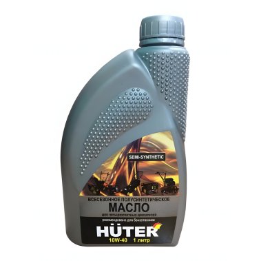фото Масло HUTER 10W-40 1 л (полусинтетическое, для четырехтактных двигателей) 73/8/1/1
