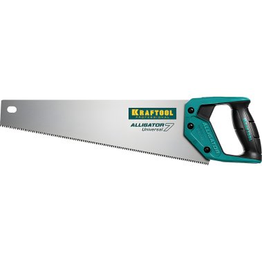 фото Ножовка универсальная 400 мм Alligator Universal 7'' (7 TPI, 3D зуб) KRAFTOOL 15004-40_z01
