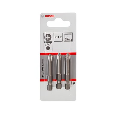 фото Бита PH 2 х 49 мм (3 шт.) BOSCH 2607001528