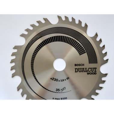фото Диск пильный 230 х 30 мм 35T Dualcut BOSCH 2608640530