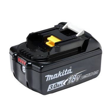 фото Аккумулятор MAKITA BL1830B (18V, 3.0Ah, Li-Ion, индикатор заряда) полиэт. пакет 632M83-6
