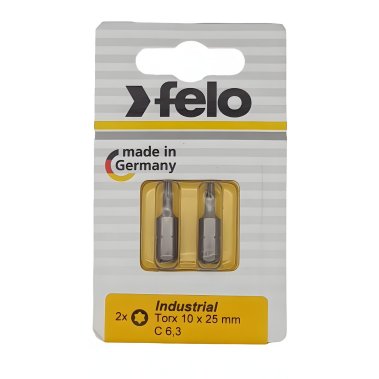 фото Бита T 10х25 мм (2 шт.) Industrial FELO 02610036