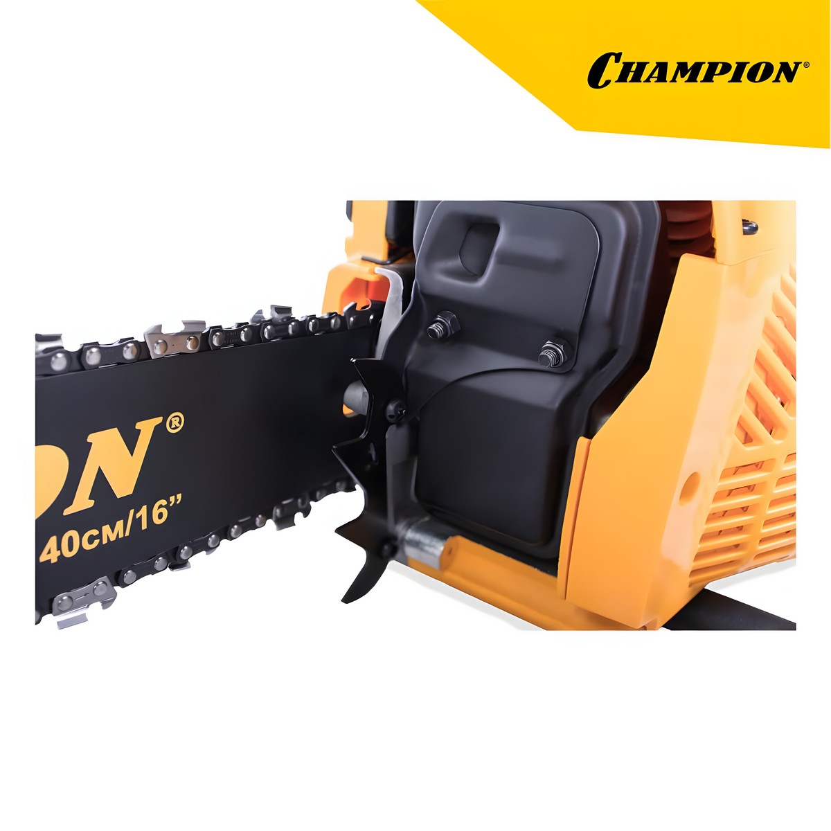 фото Бензопила CHAMPION 241-16"-3/8-1,3-56 (легкий старт) + ПОДАРОК (масло, свеча, цепь, смазка цепи)