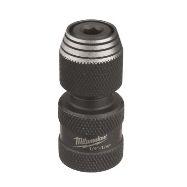 фото Адаптер 1/2" квадратный хвостовик на 1/4" HEX Shockwave MILWAUKEE 4932471828