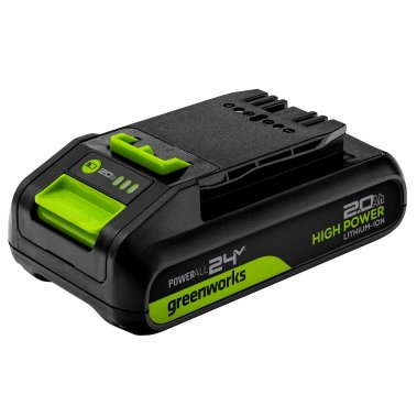 фото Аккумулятор GREENWORKS G24HP2 (24 В, 2,0 А/ч. Li-Ion) 2957707
