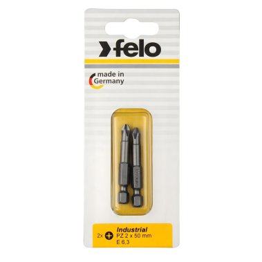фото Бита PZ 3 х 50 мм (2 шт.) Industrial FELO 02103536