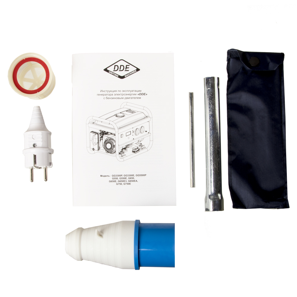 фото Генератор бензиновый DDE G650E3