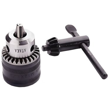 фото Патрон №12 1.5-13 мм 3/8'' с ключом Стандарт АТАКА 8080470