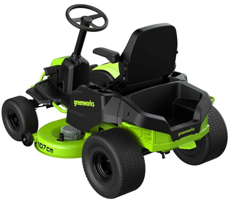 фото Райдер садовый аккумуляторный GREENWORKS GC82LT107 (без АКБ и ЗУ) 7404507