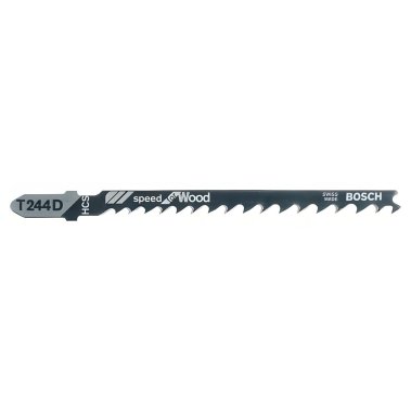 фото Полотно пильное T 244 D Speed for Wood (5 шт.) BOSCH 2608630058