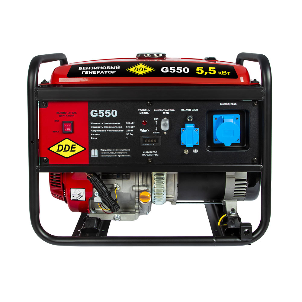 фото Генератор бензиновый DDE G550